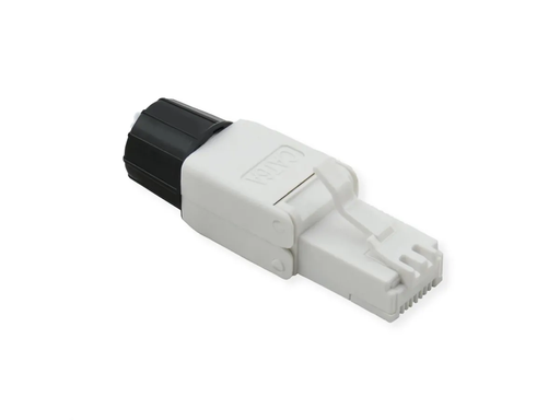 [21.17.0324] Roline RJ45 Male Connector, Cat.6A (Class EA), UTP - Tool-free assembly