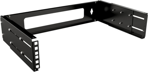 [RAR200BL] Lanview 19" 2U Rack Mural Ouvert à Profondeur Réglable 515 x 150-350 x 108 mm