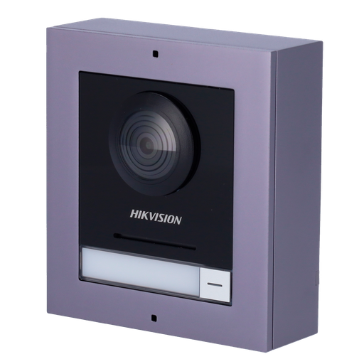 [DS-KD8003-IME2/S] Hikvision DS-KD8003-IME2/S Video-intercom 2-draads 2 MP-camera Bidirectionele audio Mobiele app via monitor Geschikt voor buiten IP65 Modulair