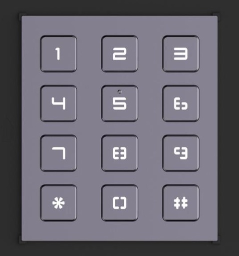 [DS-KD-KP] DS-KD-KP Module clavier de la station de porte modulaire